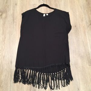 Fringe tunic top. Roaring 20s Speakeasy Gatsby